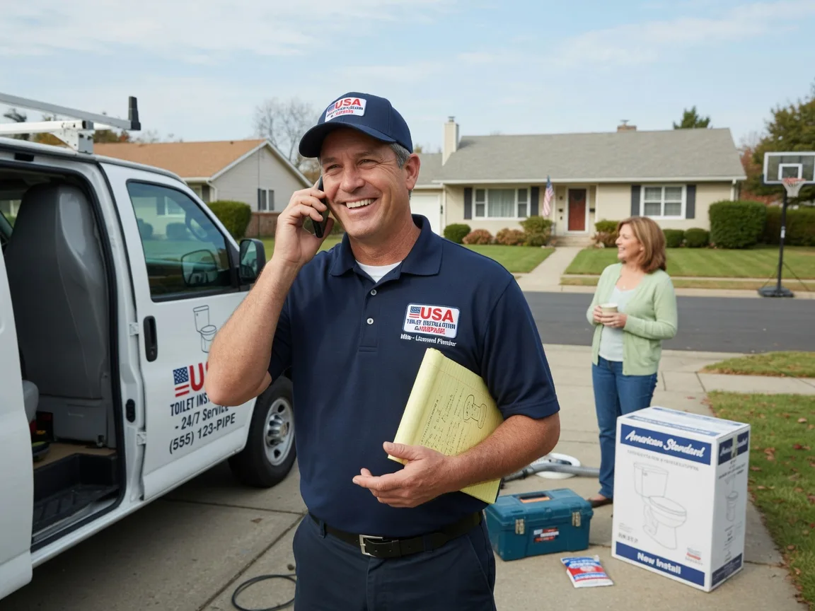 Toilet Installation Custer, MI FAQs